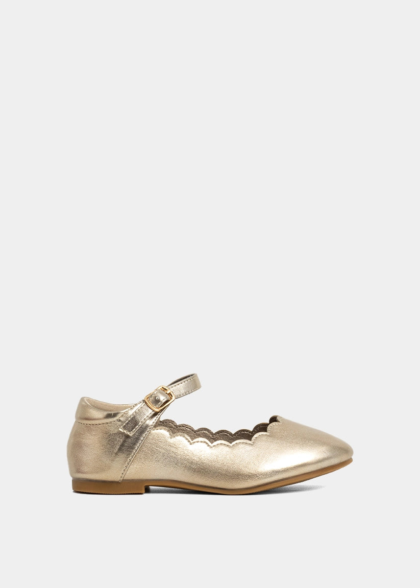 light gold dress shoes Shushop Agatha Mini