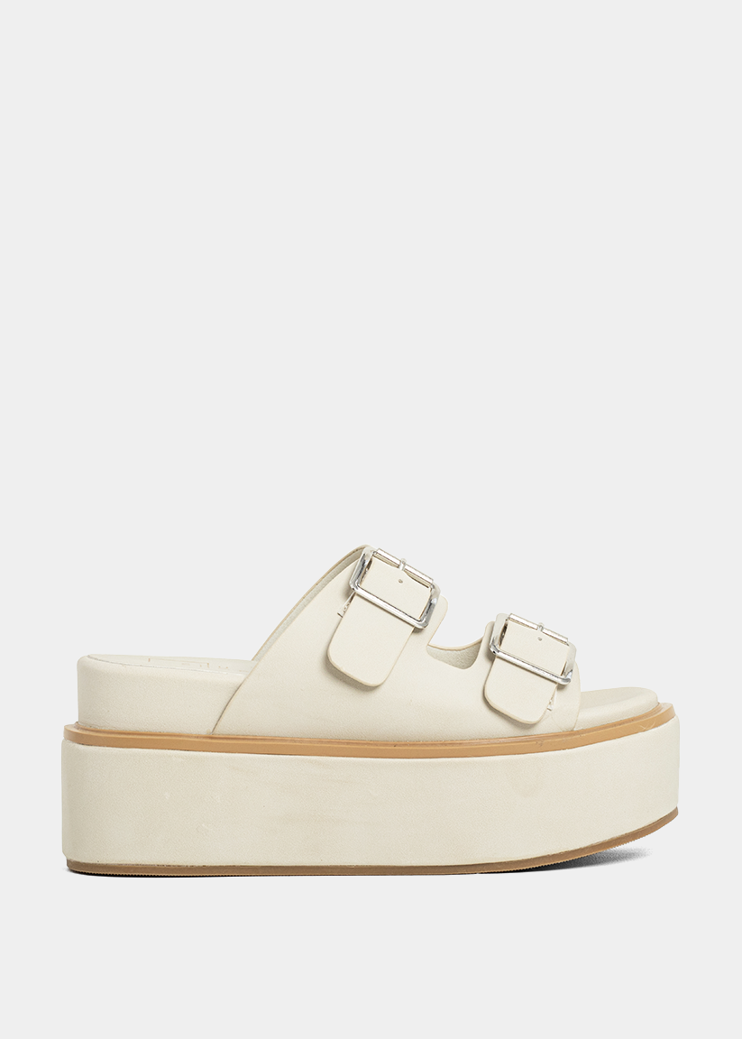 LUCINDA Stone Wedge Platform Sandals – SHUSHOP - Main Image