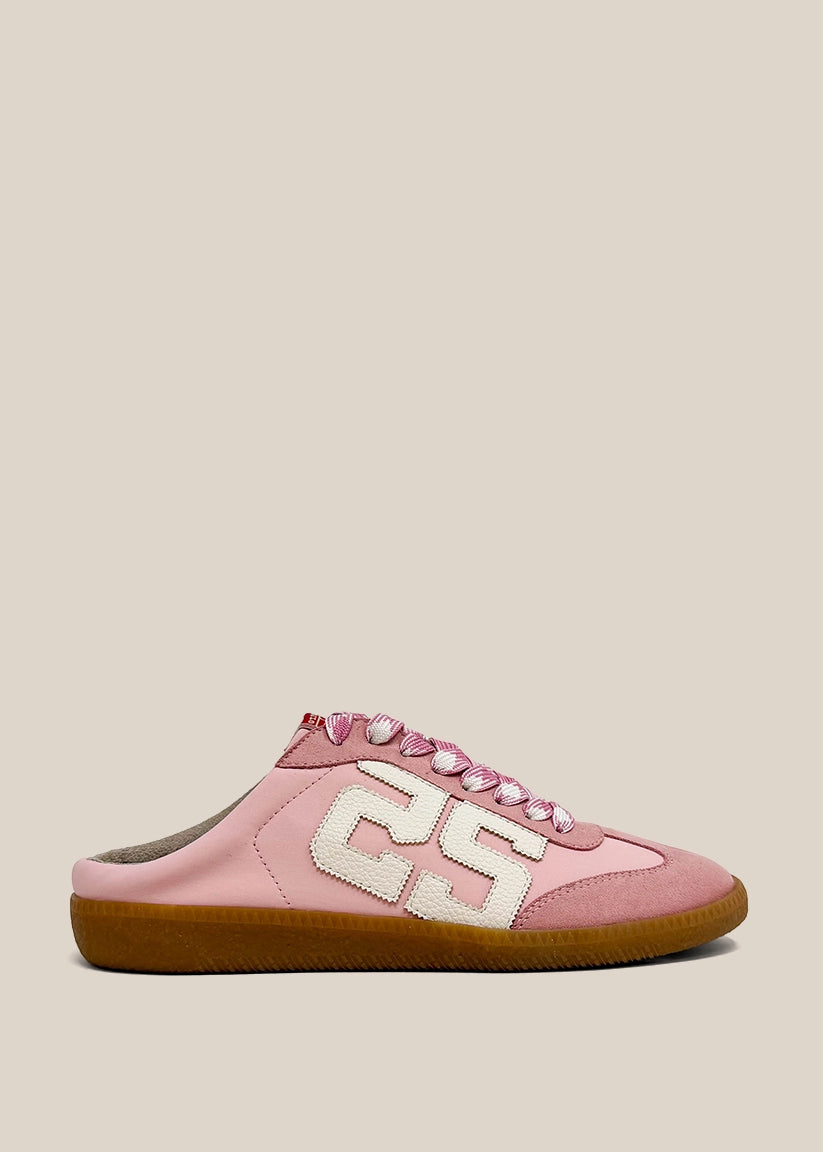 Open 25 Pink Backless Sneaker Mule | SHU by Shushop – SHUSHOP