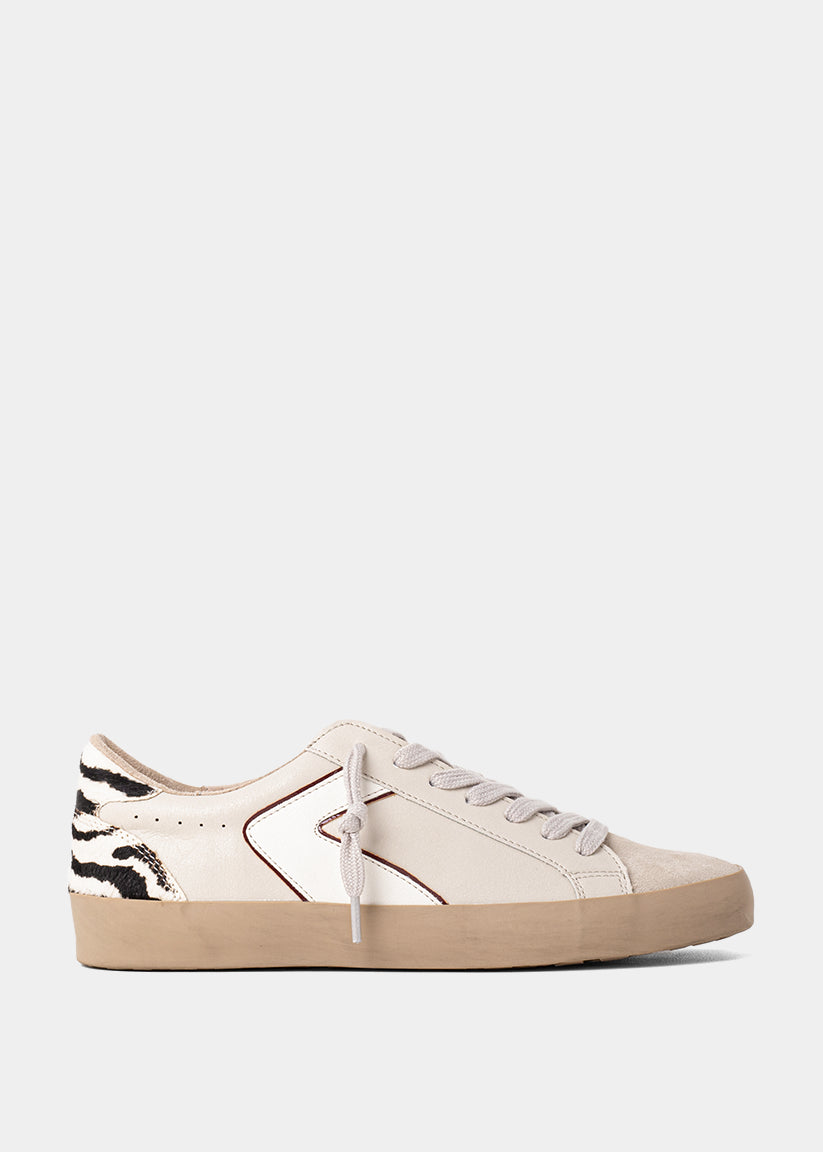 shu♡shu Robbie Zebra Hair Sneaker | SHUSHOP