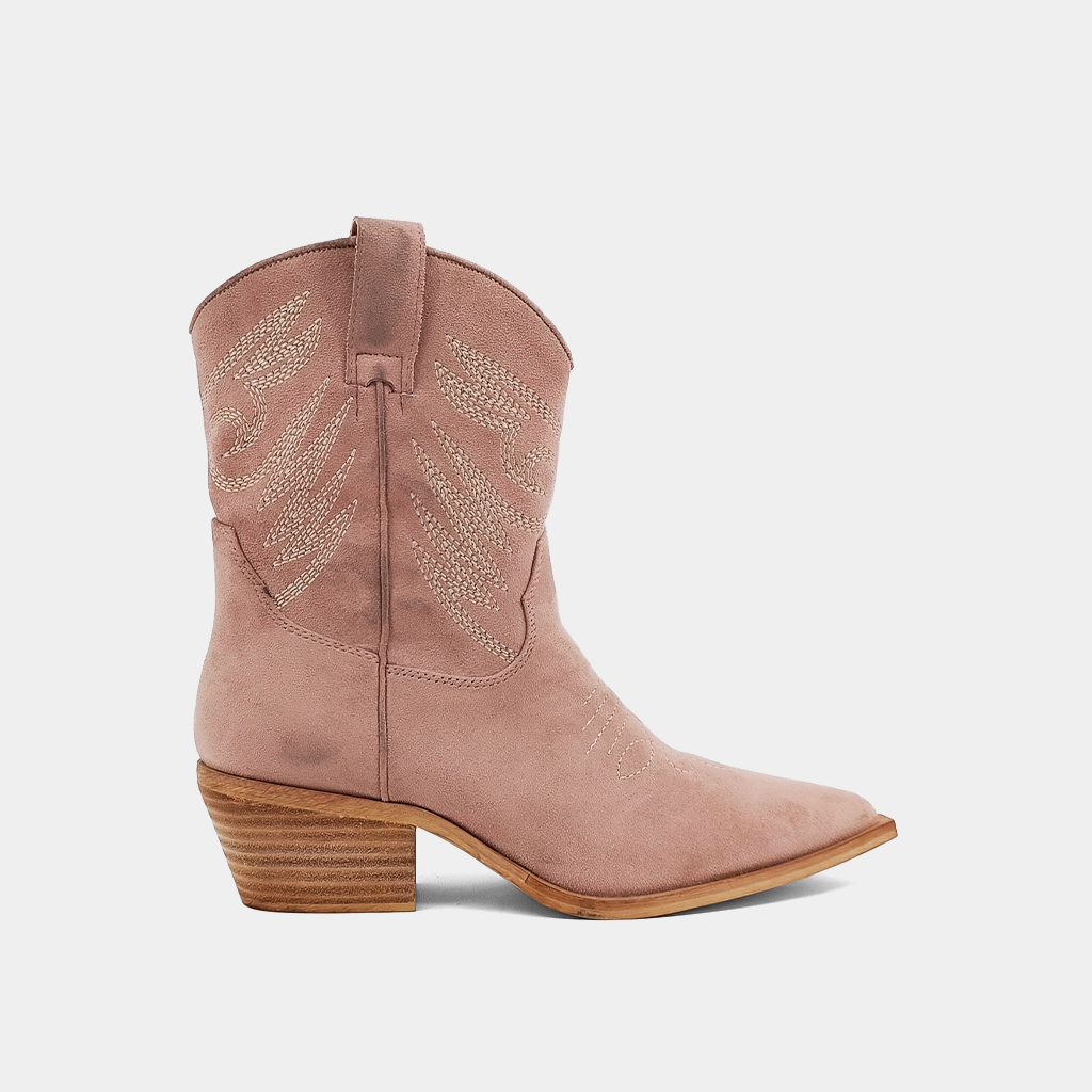 Zahara Mini Boots- Rose Gold