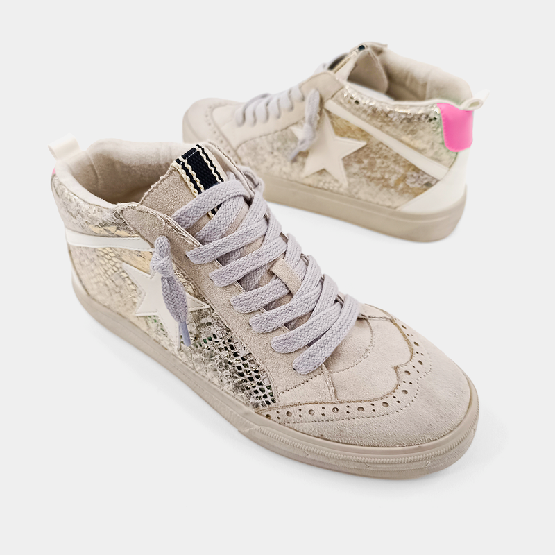 SHUSHOP PAULINA Star Mid Top Sneaker - 20362591