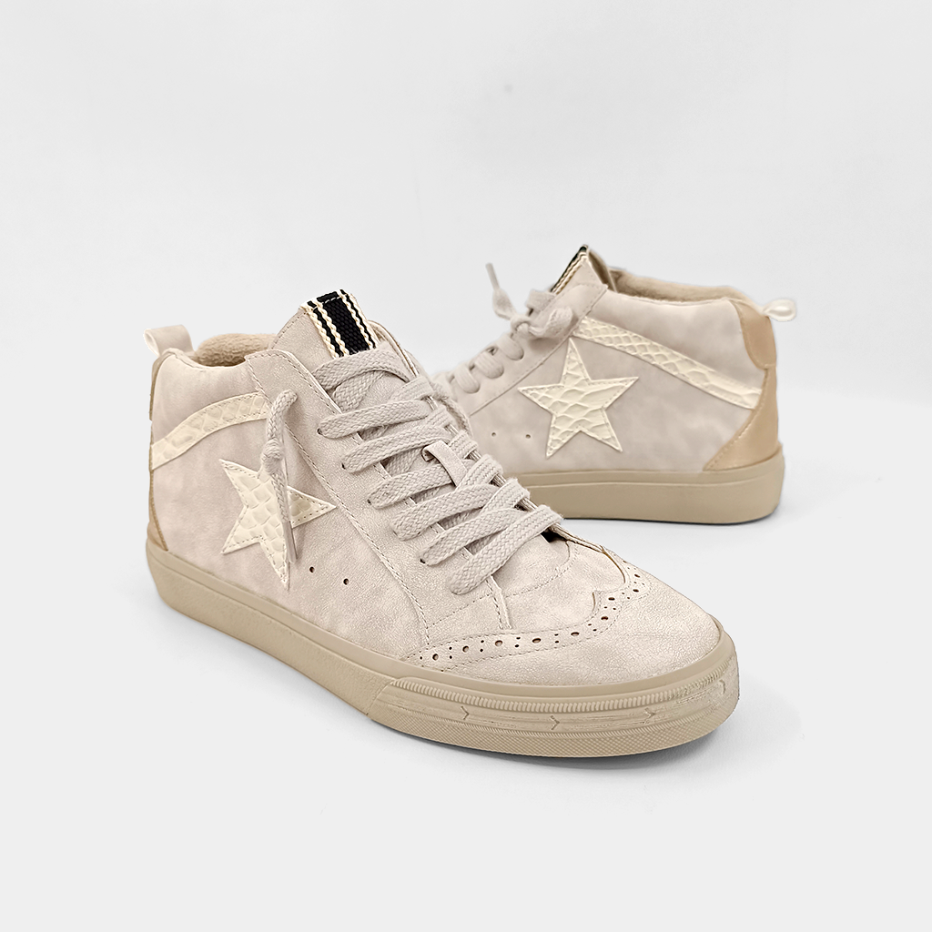 SHUSHOP PAULINA Star Mid Top Sneaker - 20362591