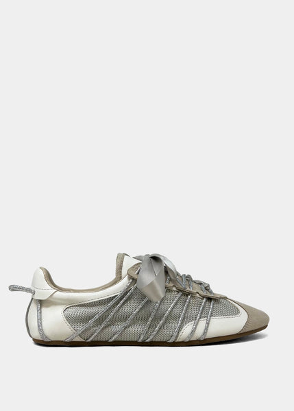 shu♡shu SHERYL Light Grey Ballet Sneaker | SHUSH – SHUSHOP