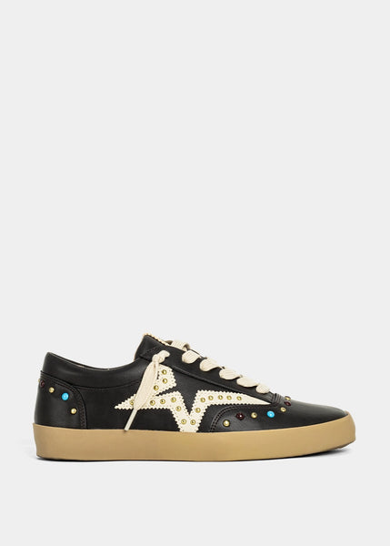 SIERRA Studded Zigzag Sneaker | SHUSHOP